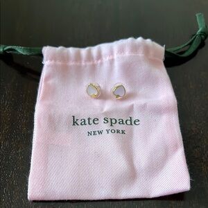 Kate Spade Gold Heart Earrings